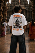 Destroy Your Limits – Spiritual Motivational Oversized T-Shirt