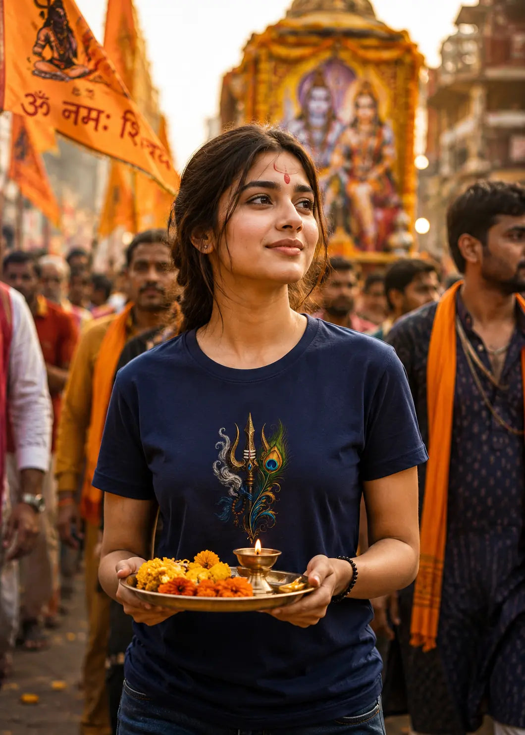 Shiva's Calm Krishna's Charm