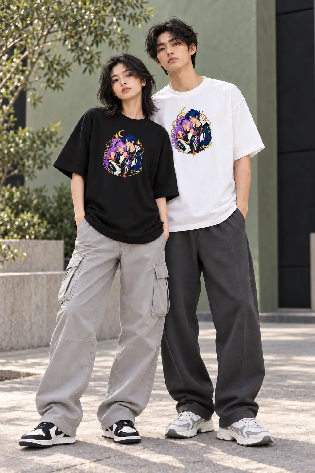 Anime Celestial - Oversized T-shirt