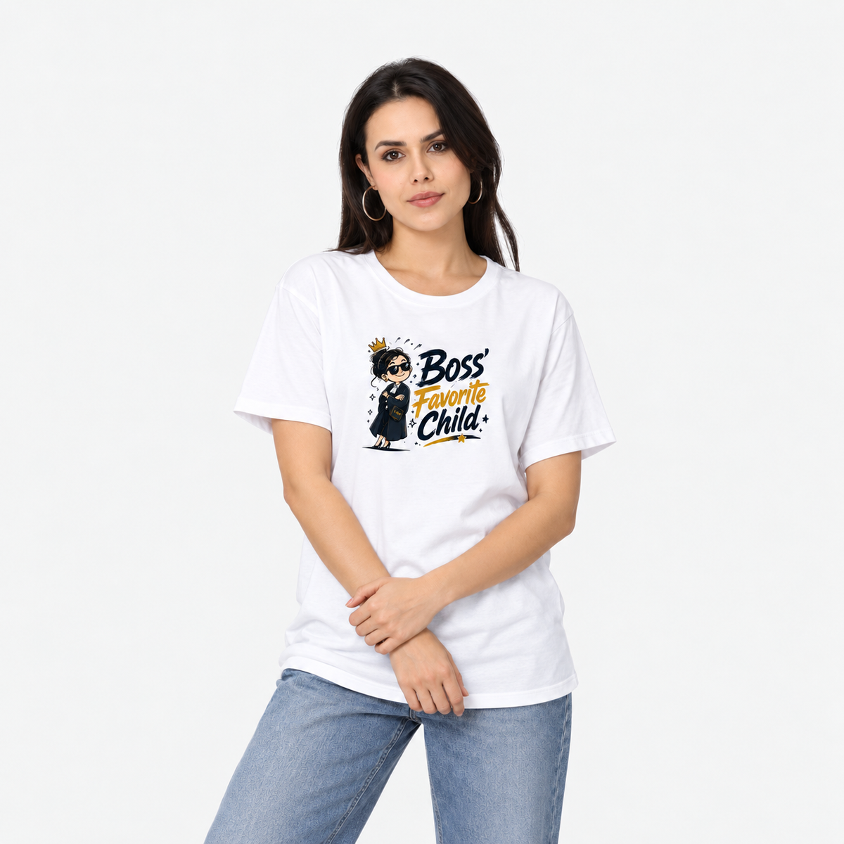 Boss' Favorite Child – Office Humour T-Shirt