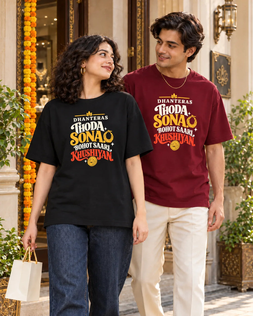 Dhanteras - Oversized Classic T-Shirt