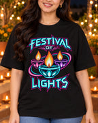 Festival of Lights - Unisex Oversized Classic T-Shirt