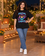 Festival of Lights - Unisex Oversized Classic T-Shirt