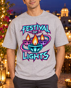Festival of Lights - Unisex Oversized Classic T-Shirt