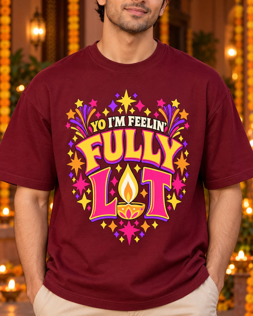 Fully Lit - Oversized Classic T-Shirt