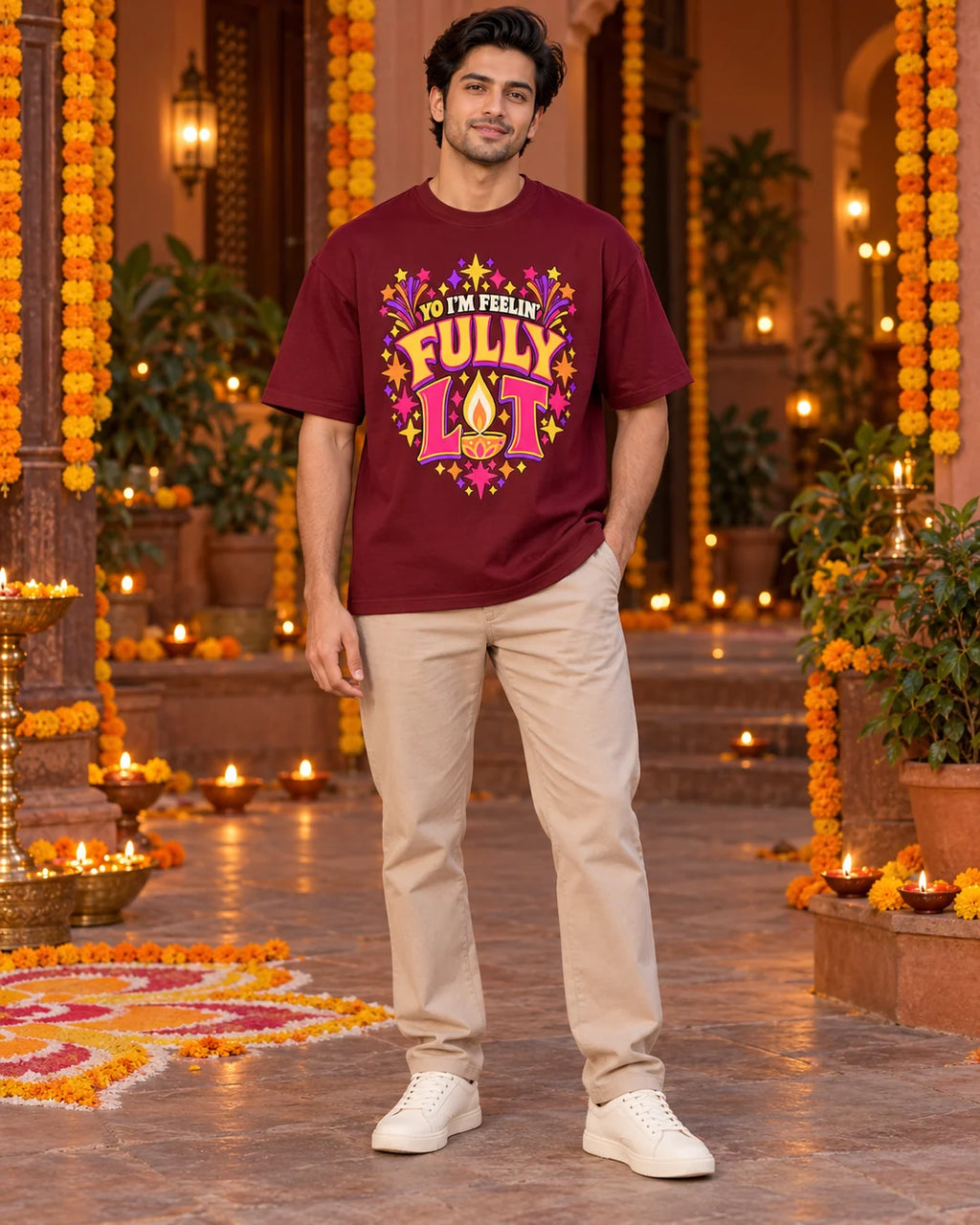 Fully Lit - Oversized Classic T-Shirt