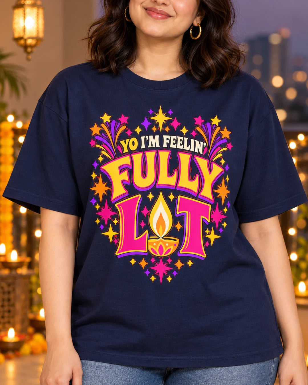 Fully Lit - Oversized Classic T-Shirt