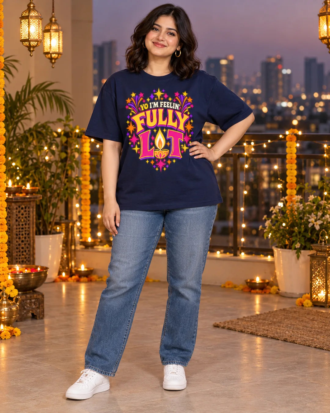 Fully Lit - Oversized Classic T-Shirt