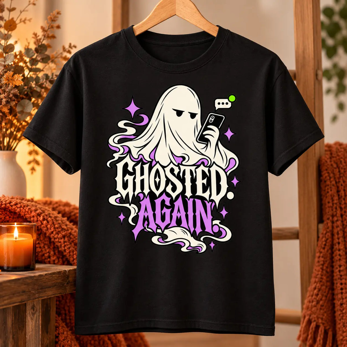 Ghosted Again - Halloween Tee