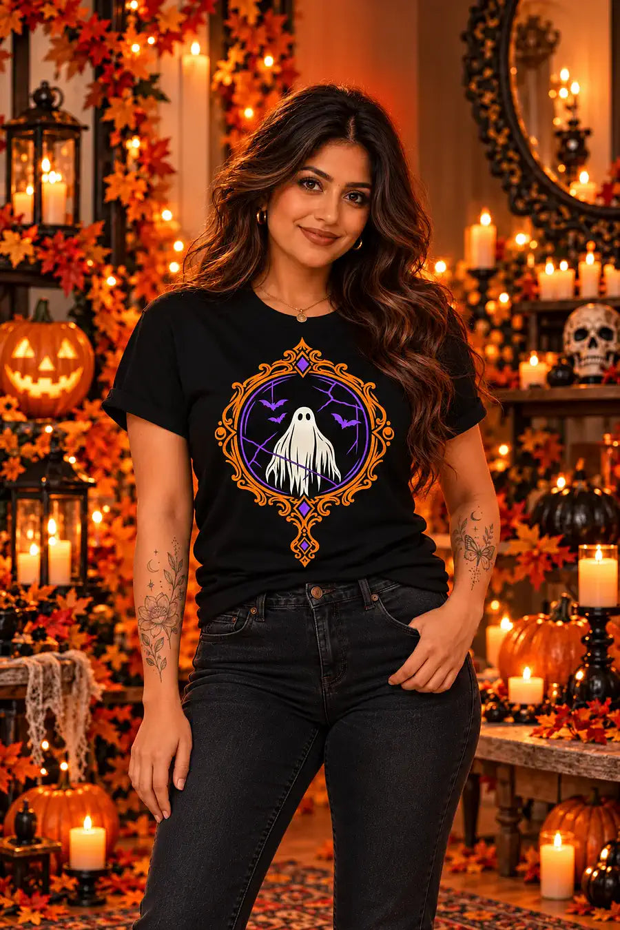 Haunted Mirror - Halloween Tee