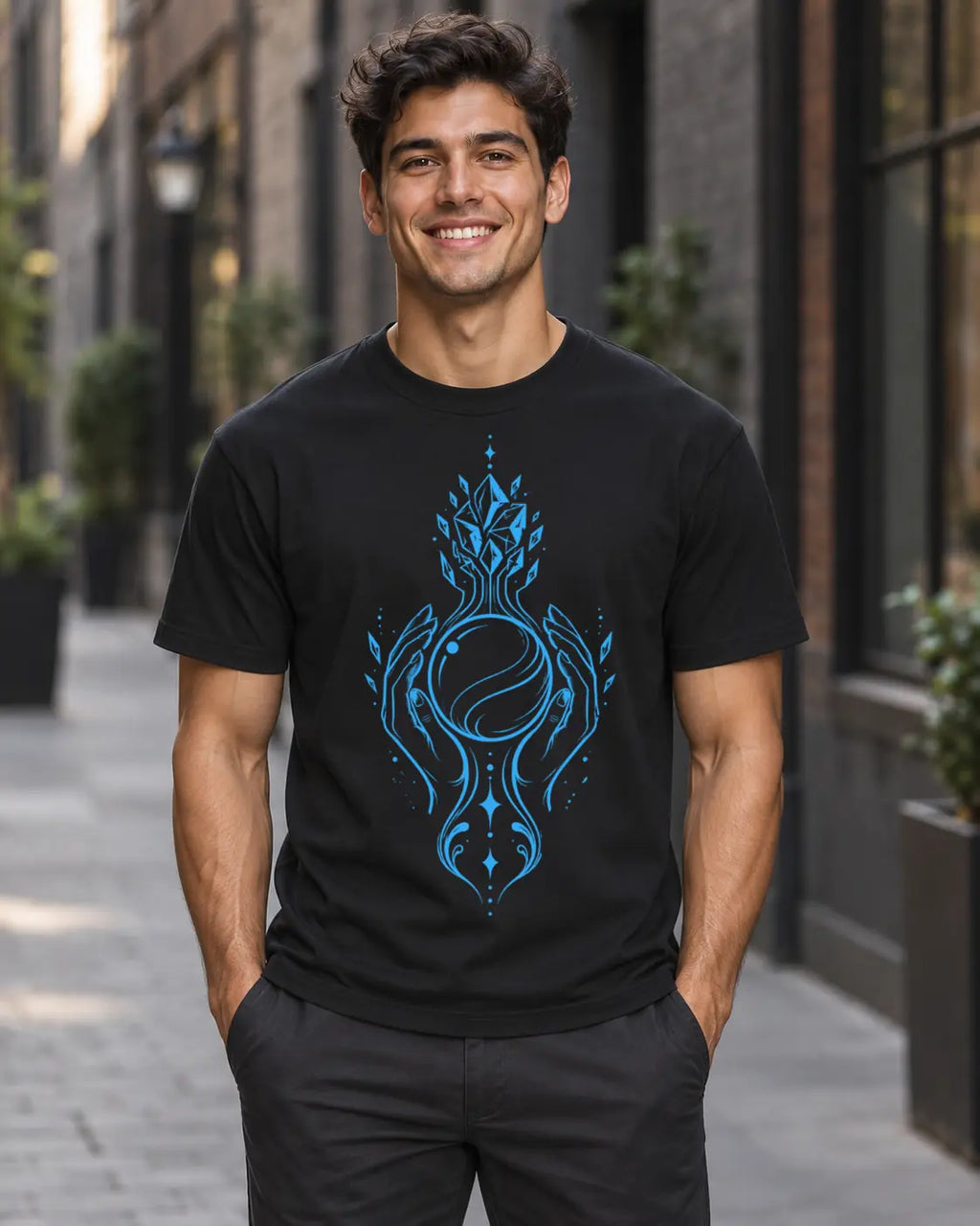 Peace Over Pressure – Spiritual Graphic T-Shirt