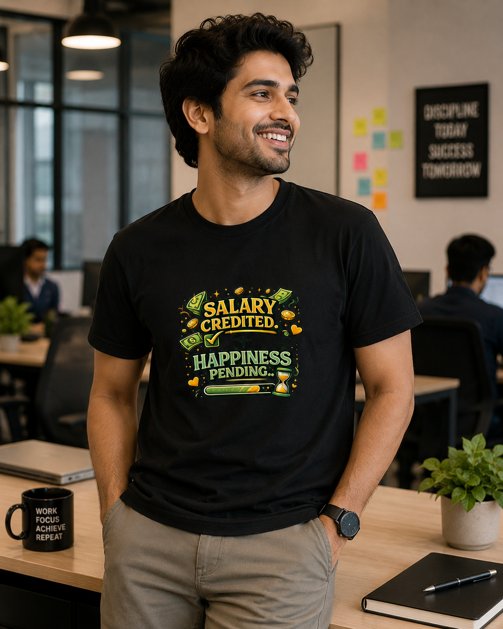 Salary Credited Happiness Pending | Classic Tee