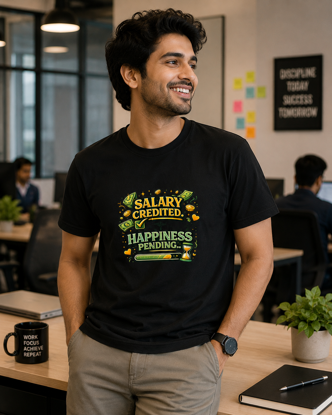 Salary Credited Happiness Pending | Classic Tee