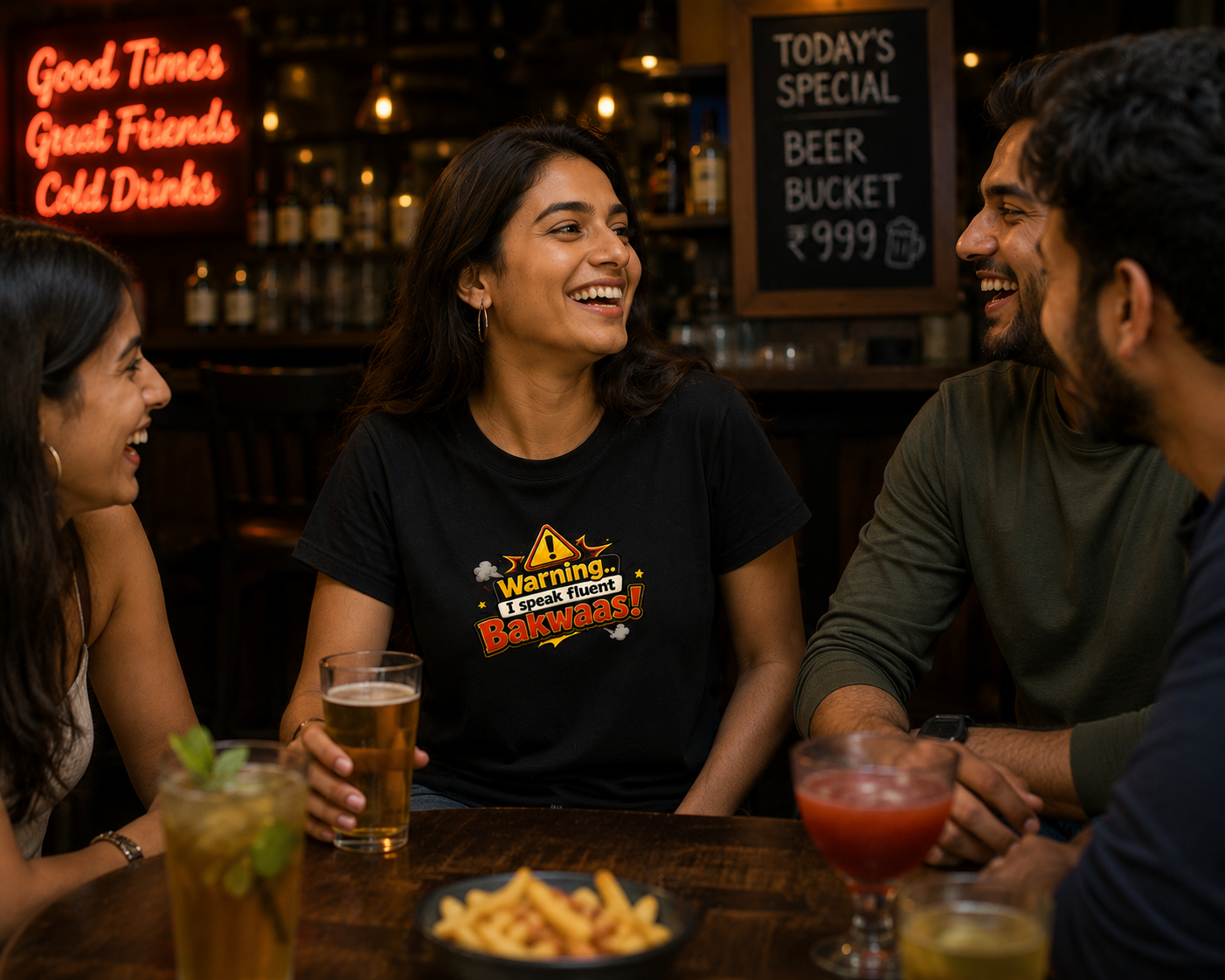 I speak fluent Bakwaas | Classic Tee (Supima Cotton)