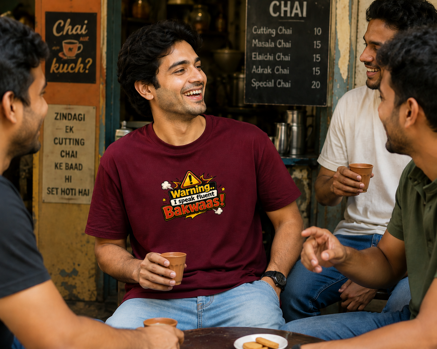 I speak fluent Bakwaas | Classic Tee (Supima Cotton)